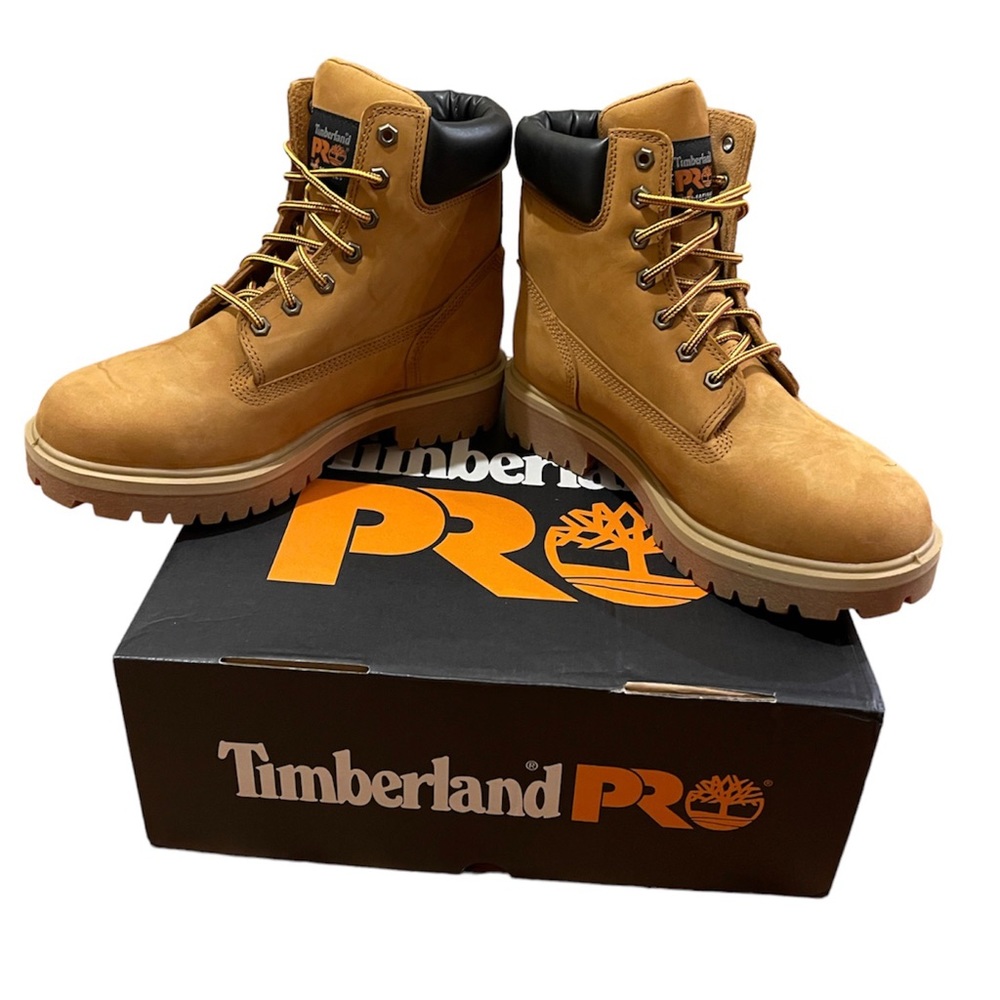 Timberland PRO 6IN Direct Attach Men's Steel Toe WP/Insulated Work Boot 10 Wide
